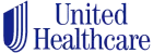 Logo of United Healthcare: Stylized 'U' composed of several curved lines, with 'United Healthcare' written in blue to the right of the symbol.
