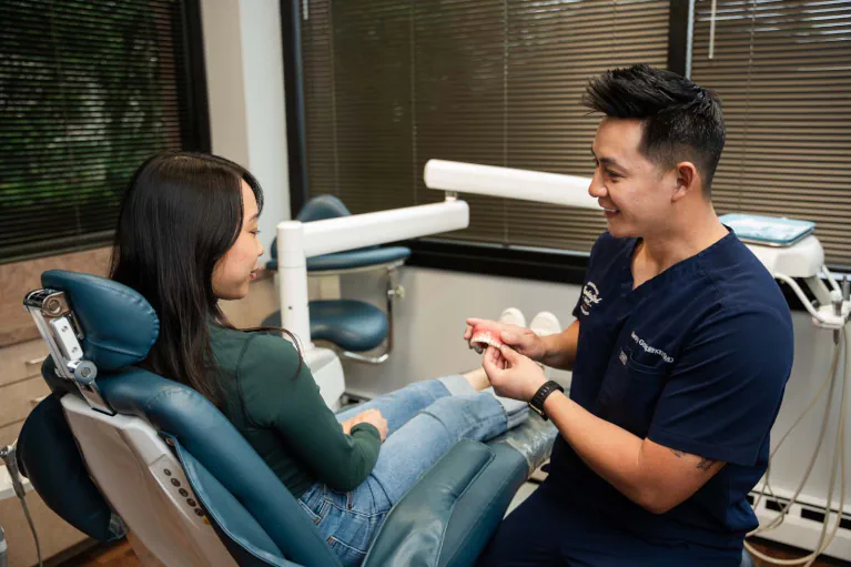 Restorative dental services at Handcrafted Smiles in Arlington Heights, IL