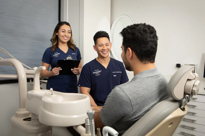 Dental care team in Arlington Heights, IL at Handcrafted Smiles